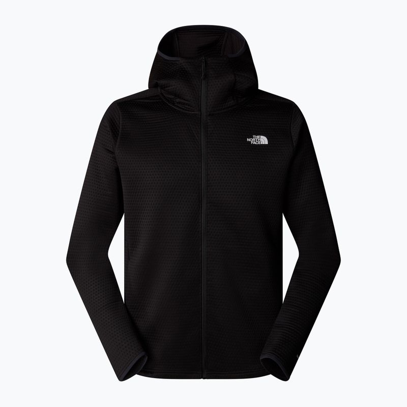 Herren-Trekking-Sweatshirt The North Face Vertical Thermal FZ Hoodie schwarz 5