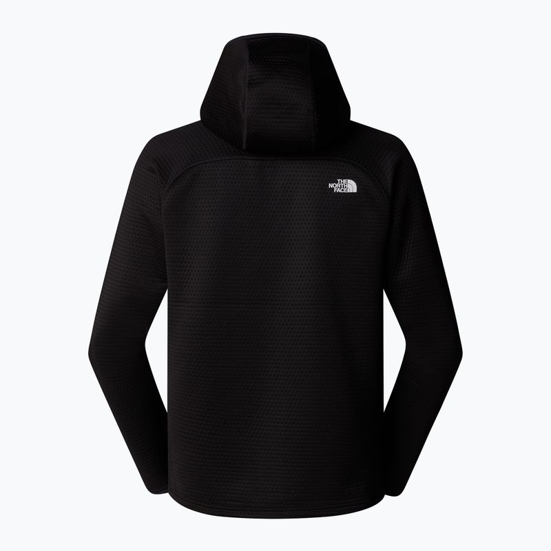 Herren-Trekking-Sweatshirt The North Face Vertical Thermal FZ Hoodie schwarz 6