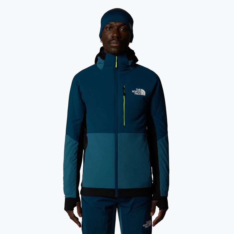  Hybrid Jacke Herren The North Face Binntal Hybrid Ventrix Hoodie mallard blue/midnight