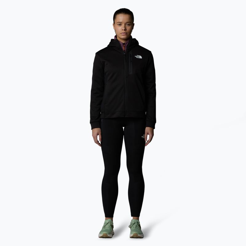 Damen Sweatshirt The North Face Mountain Athletics FZ Fleece schwarz 2