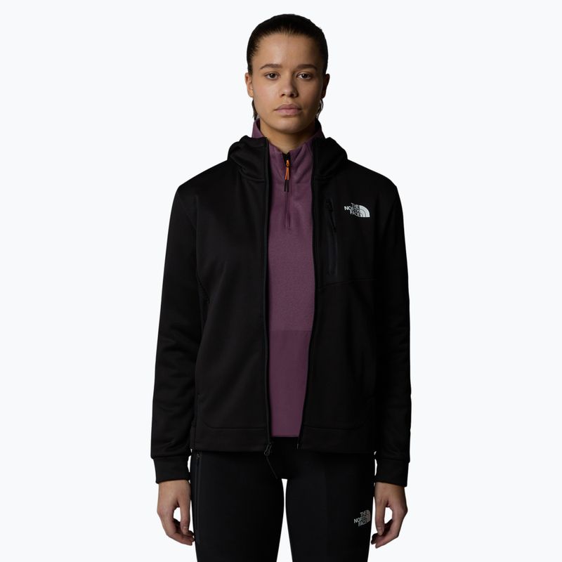 Damen Sweatshirt The North Face Mountain Athletics FZ Fleece schwarz 4