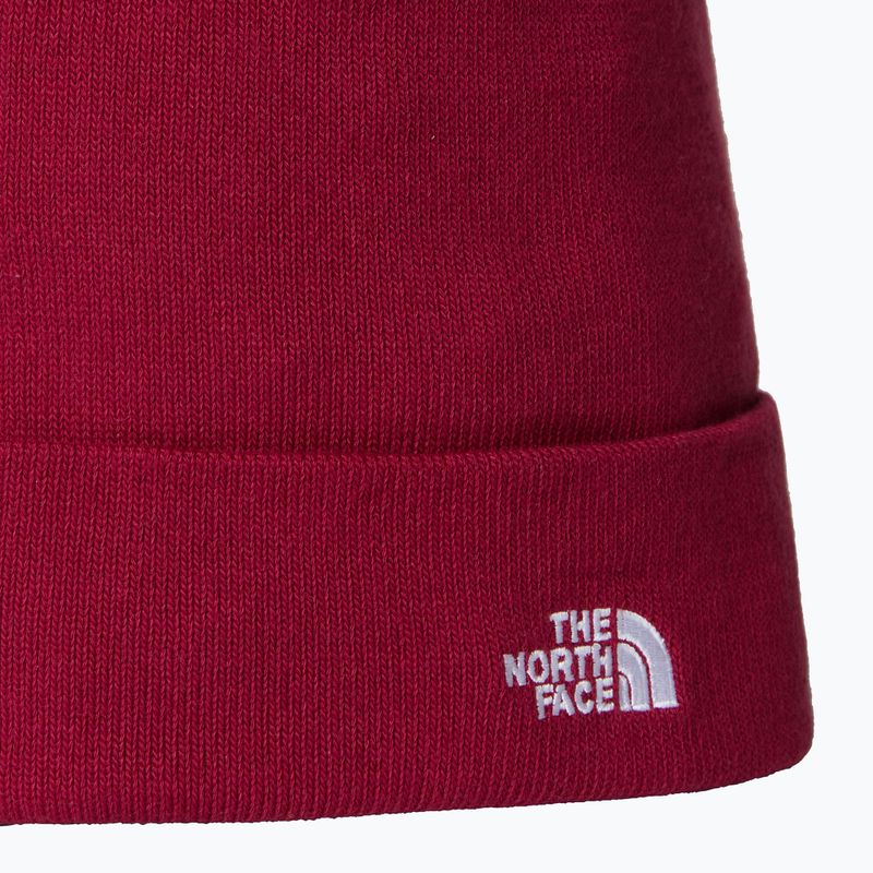 Herren-Trekkingmütze The North Face Norm Beanie Rote Bete 2