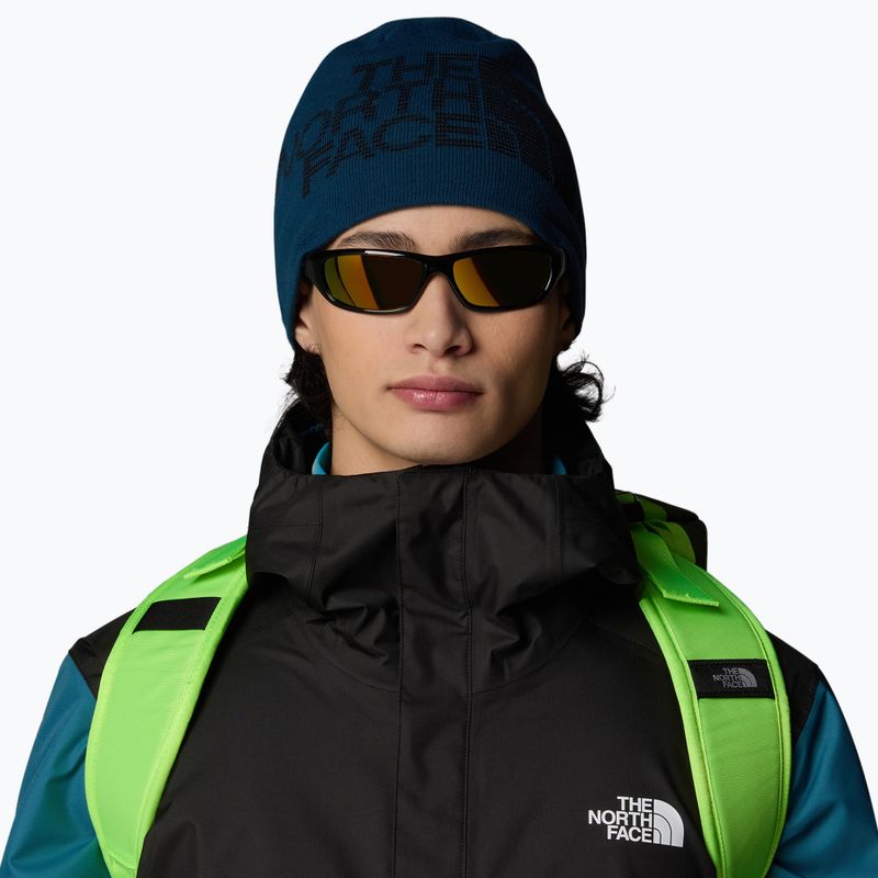 Herren Wintermütze The North Face Reversible Highline Mitternacht petrol/schwarz 4