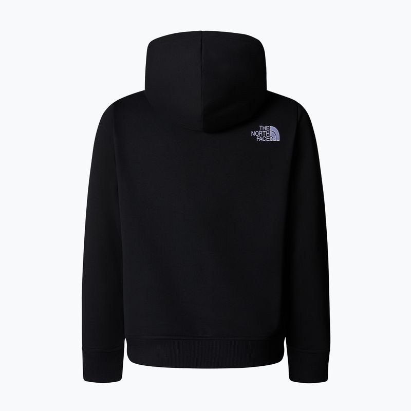 Kinder Sweatshirt The North Face Drew Peak P/O Hoodie schwarz 5