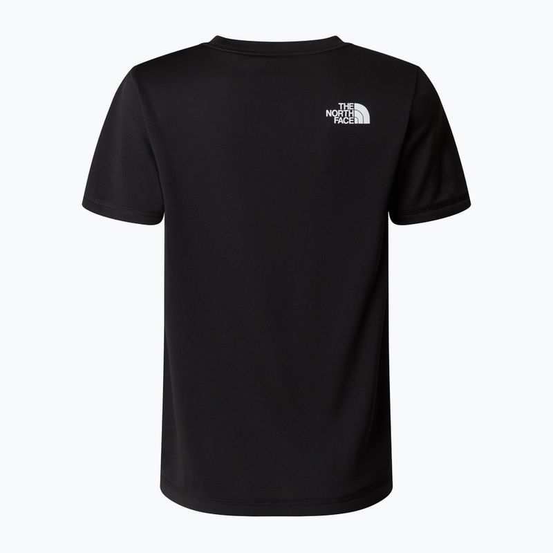 The North Face Reaxion Kinder-T-Shirt schwarz 2