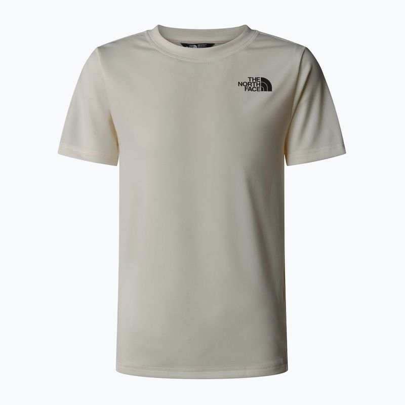 The North Face Reaxion weißes Dünen-T-Shirt für Kinder 4