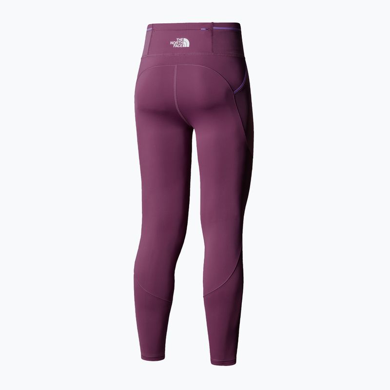 Damen Laufleggings The North Face Movmynt 7/8 mitternachtsmauve/lila Granit 5