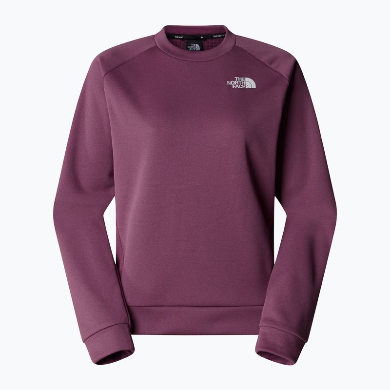 Women's The North Face Mountain Athletics Fleece Crew Mitternacht lila Sweatshirt 4