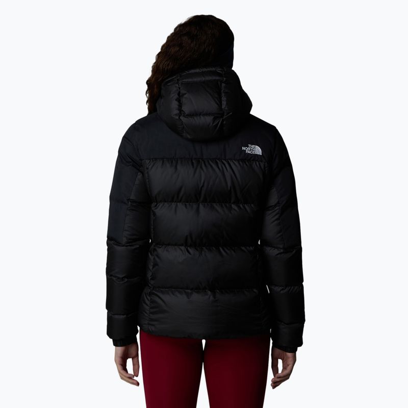 Damen Daunenjacke The North Face Diablo Down 2.0 Hoodie schwarz heather/blk 3