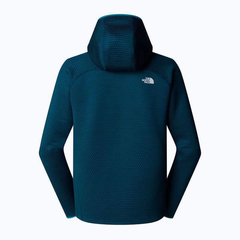 Herren-Trekking-Sweatshirt The North Face Vertical Thermal FZ Hoodie Mitternacht Petrol 5