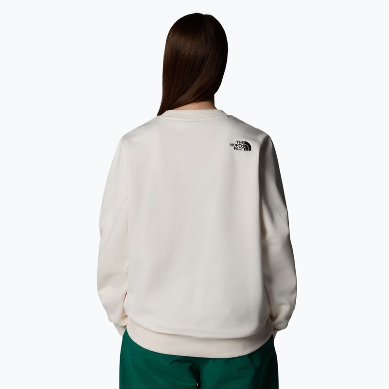 The North Face Frauen Drew Peak Crew weiß dune Sweatshirt 3