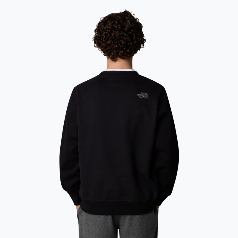 Herren Sweatshirt The North Face Drew Peak Crew schwarz 3