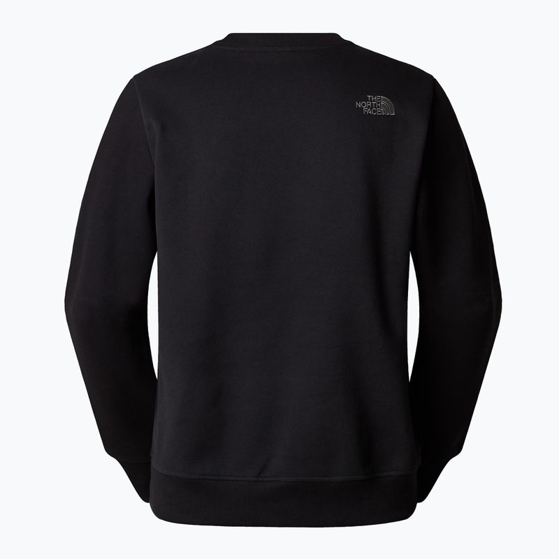 Herren Sweatshirt The North Face Drew Peak Crew schwarz 5