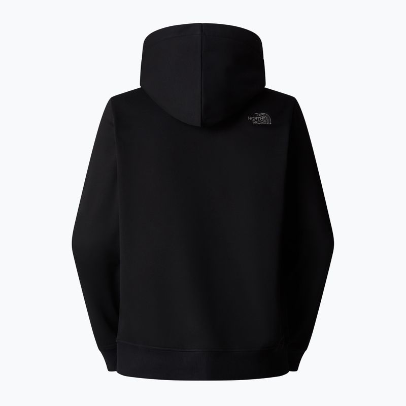 Herren The North Face Drew Peak Pullover Hoodie schwarz 5