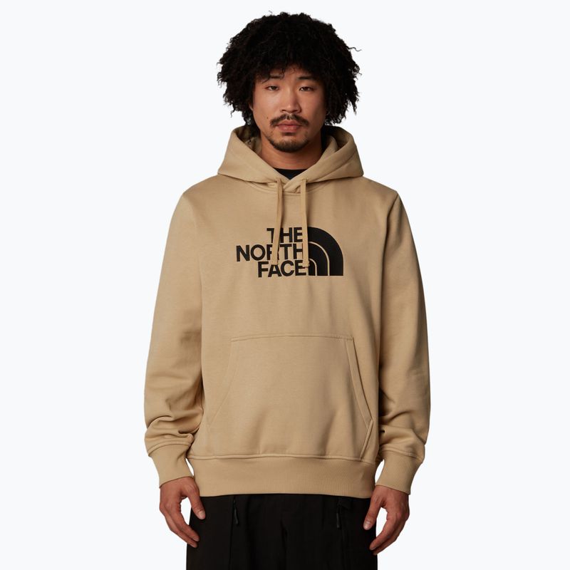 Herren The North Face Drew Peak Pullover Hoodie khaki Stein