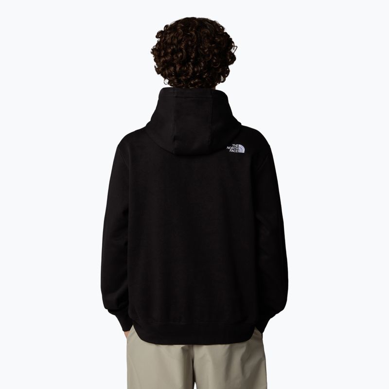 Herren The North Face Essential Relaxed Hoodie schwarz 3