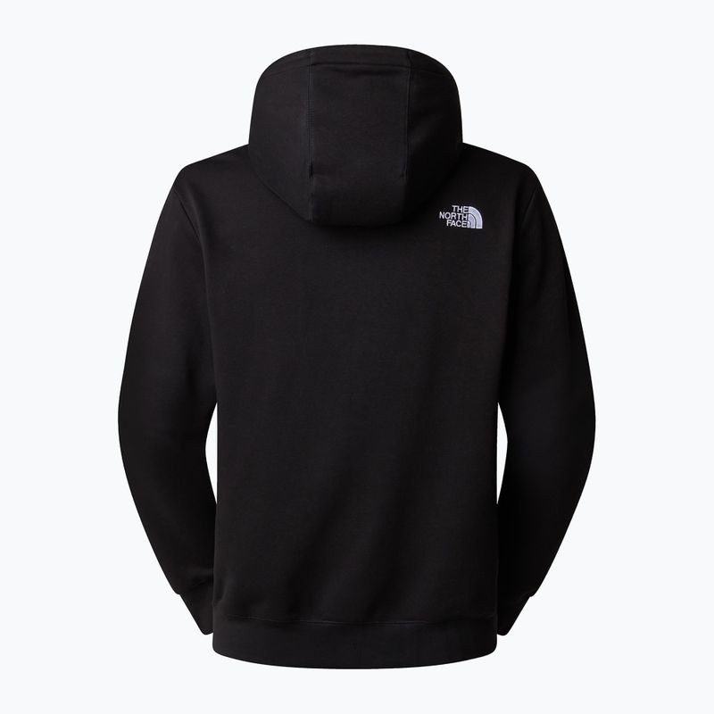 Herren The North Face Essential Relaxed Hoodie schwarz 5