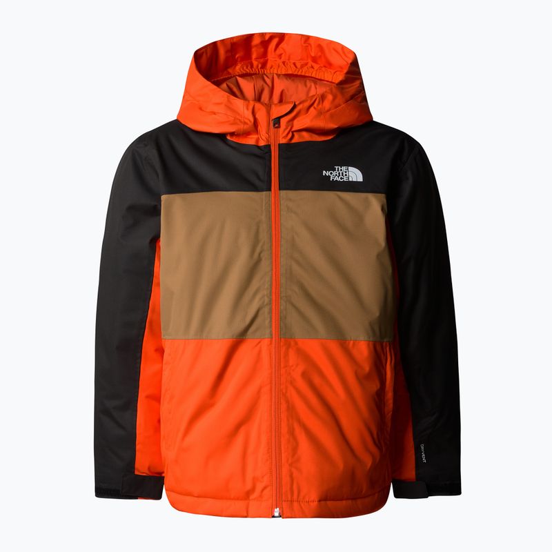 The North Face Freedom Isolierte orange Kinder Skijacke 5