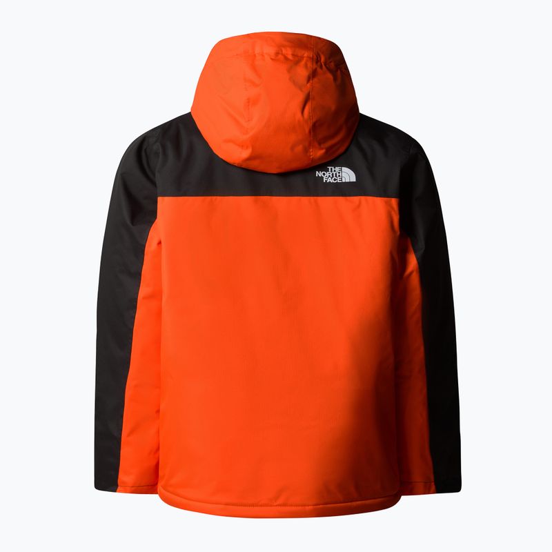 The North Face Freedom Isolierte orange Kinder Skijacke 6