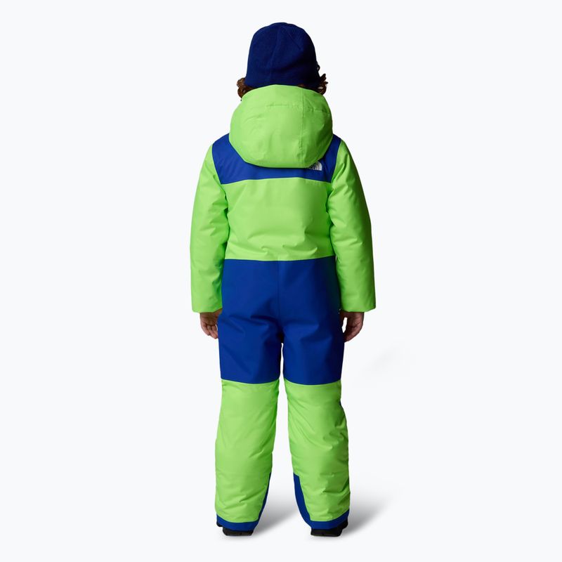 The North Face Kid Freedom Schneeanzug Sicherheit grün 2