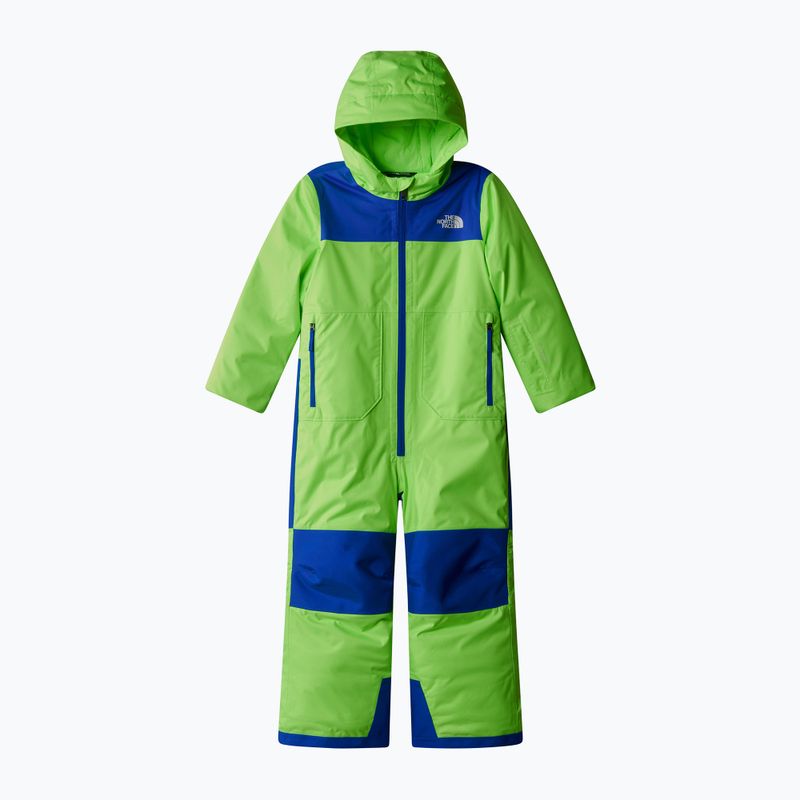 Skioverall Kinder The North Face Kid Freedom Snow Suit safety green 3
