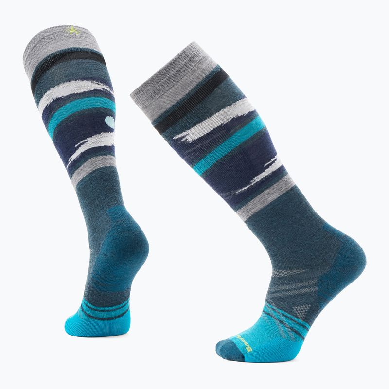 Smartwool Ski Full Cushion Midnight Ski Pattern OTC twilight blue Socken