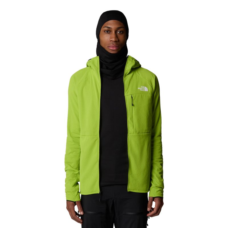 Herren The North Face Gipfel Futurefleece FZ Wiese Gras Sweatshirt 4