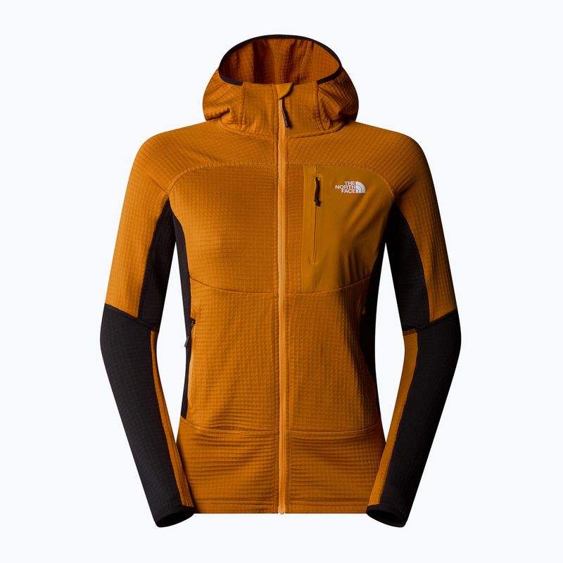 The North Face Frauen Stormgap Powergrid Eisen Zitrus / schwarz Sweatshirt 4