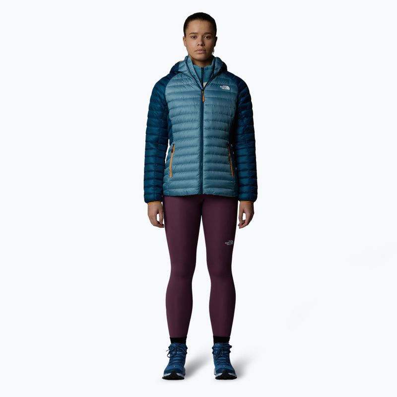 Damen Daunenjacke The North Face Bettaforca Lt Down Hoodie algenblau/midnight petrol 2