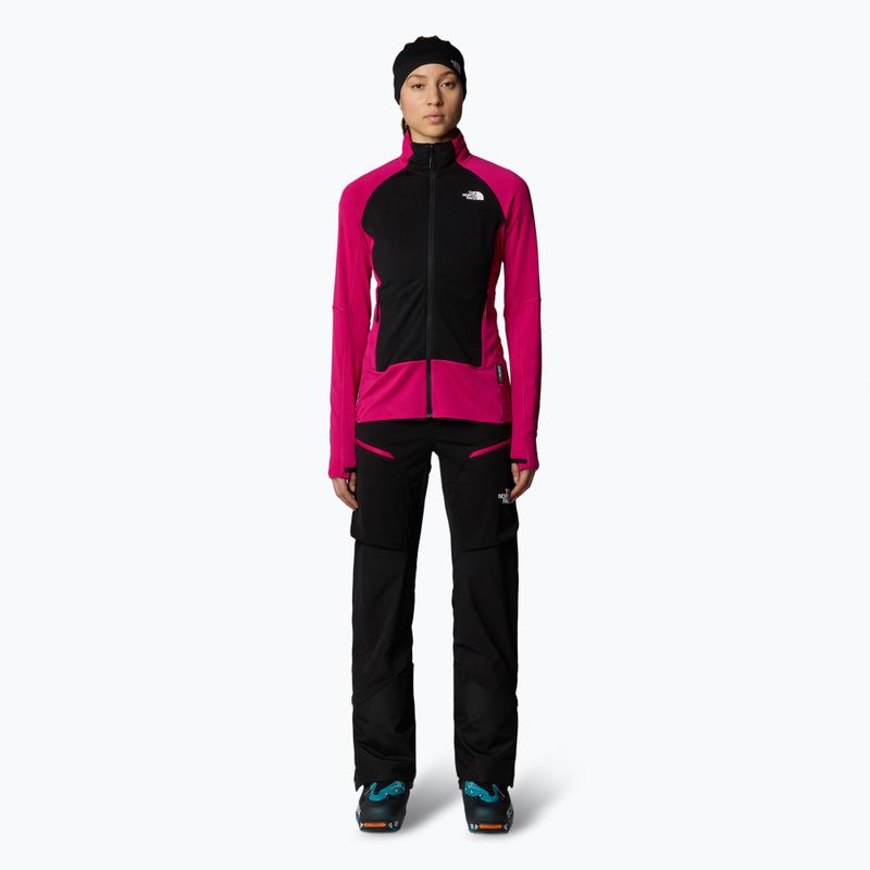 Damen Skihose The North Face Alstorm Hybrid schwarz/rosa primose 2