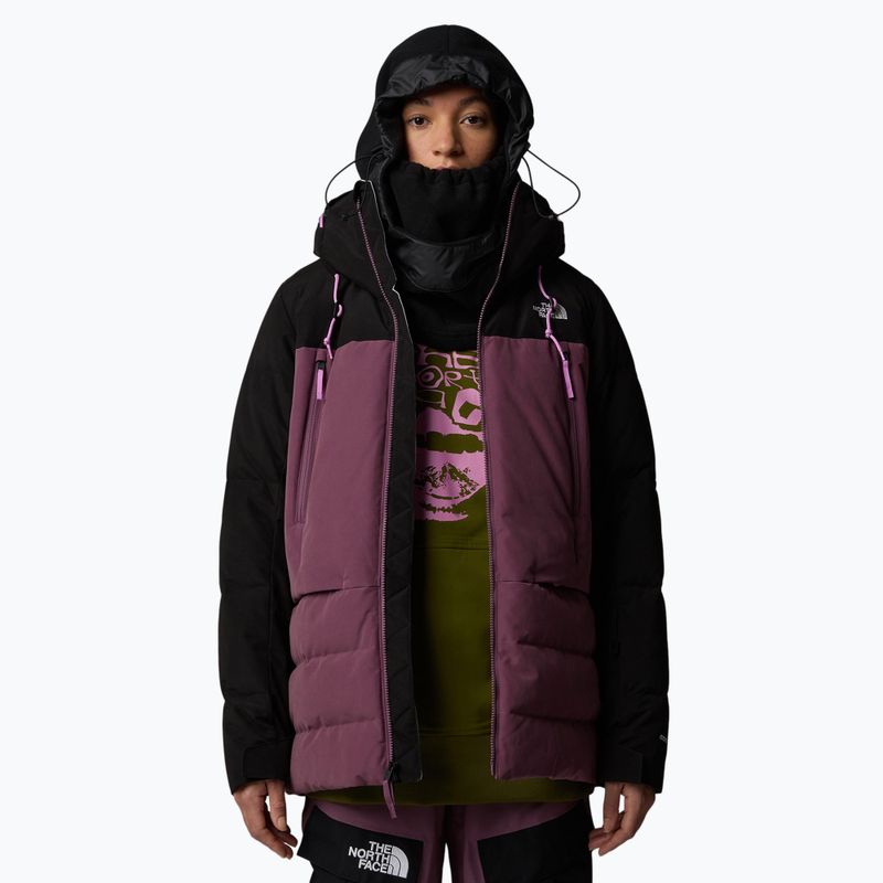 Damen Skijacke The North Face Pallie Down Mitternacht mauve/schwarz 4