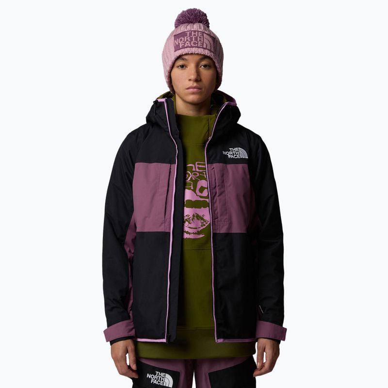 Damen Skijacke The North Face Namak Insulated schwarz/midnight mauve 4