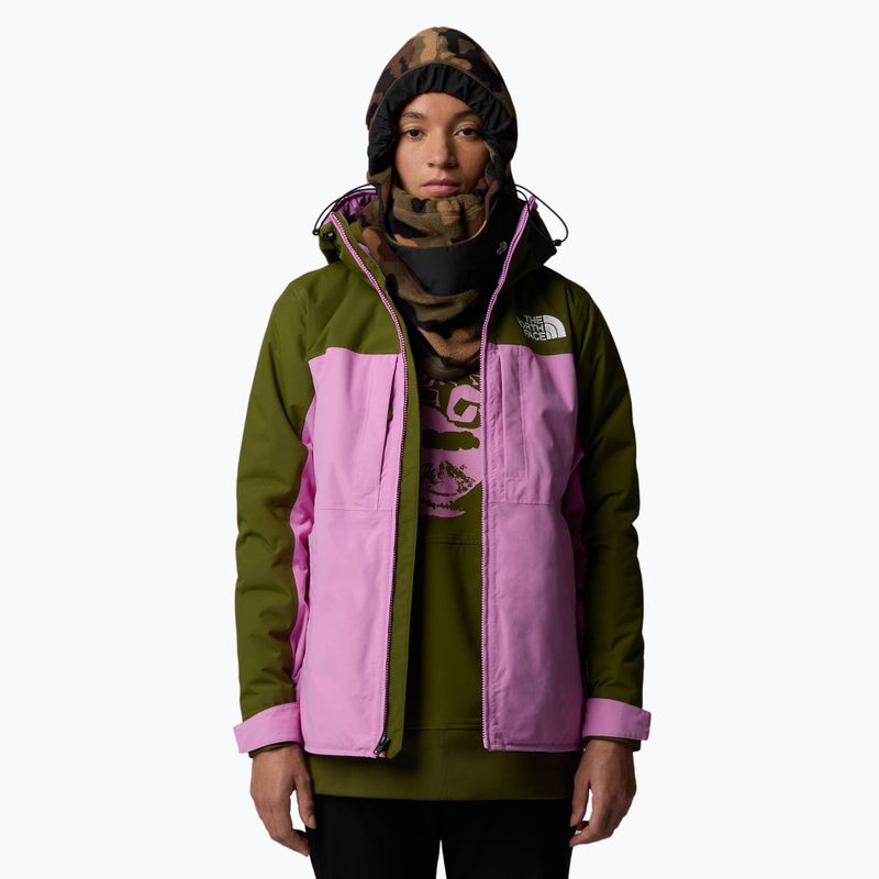 Skijacke Damen The North Face Namak Insulated forest olive/dragonfruit 4