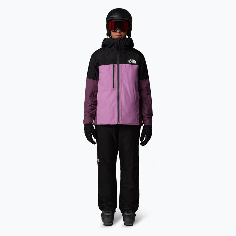 The North Face Dawnstrike GTX Insulated Damen Skijacke schwarz/dragonfruit/midnight mauve 2