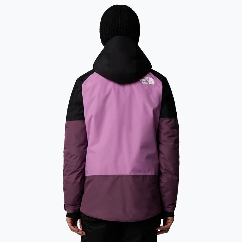 The North Face Dawnstrike GTX Insulated Damen Skijacke schwarz/dragonfruit/midnight mauve 3