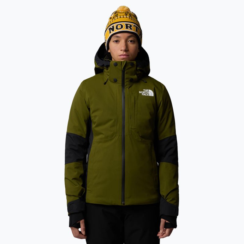 Damen-Skijacke The North Face Lenado Wald oliv/schwarz