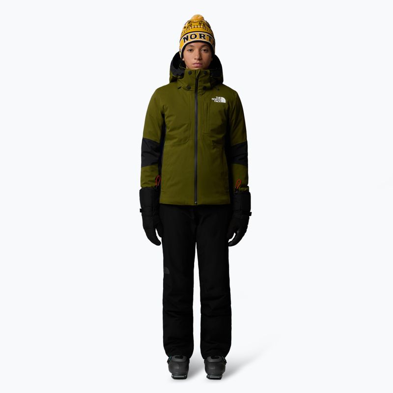 Damen-Skijacke The North Face Lenado Wald oliv/schwarz 2