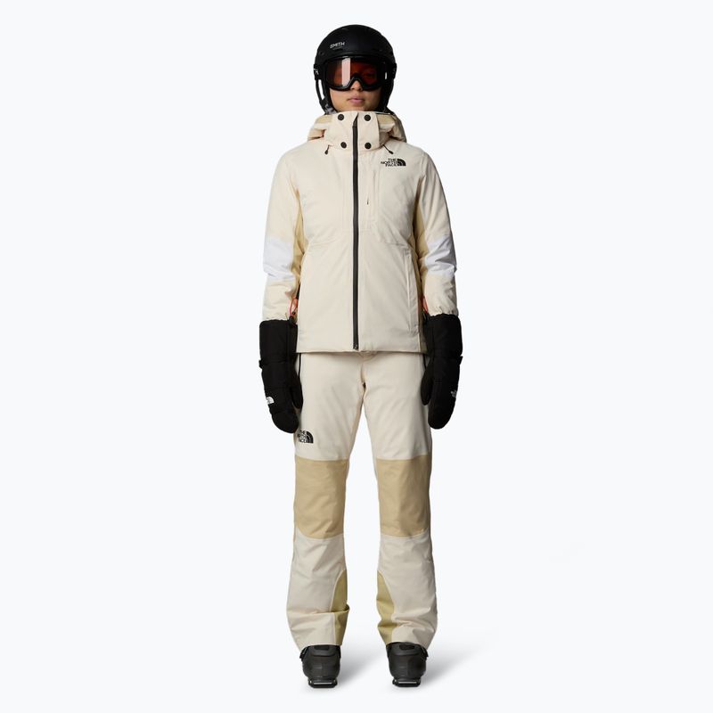 Skihose Damen The North Face Lenado Short white dune 2