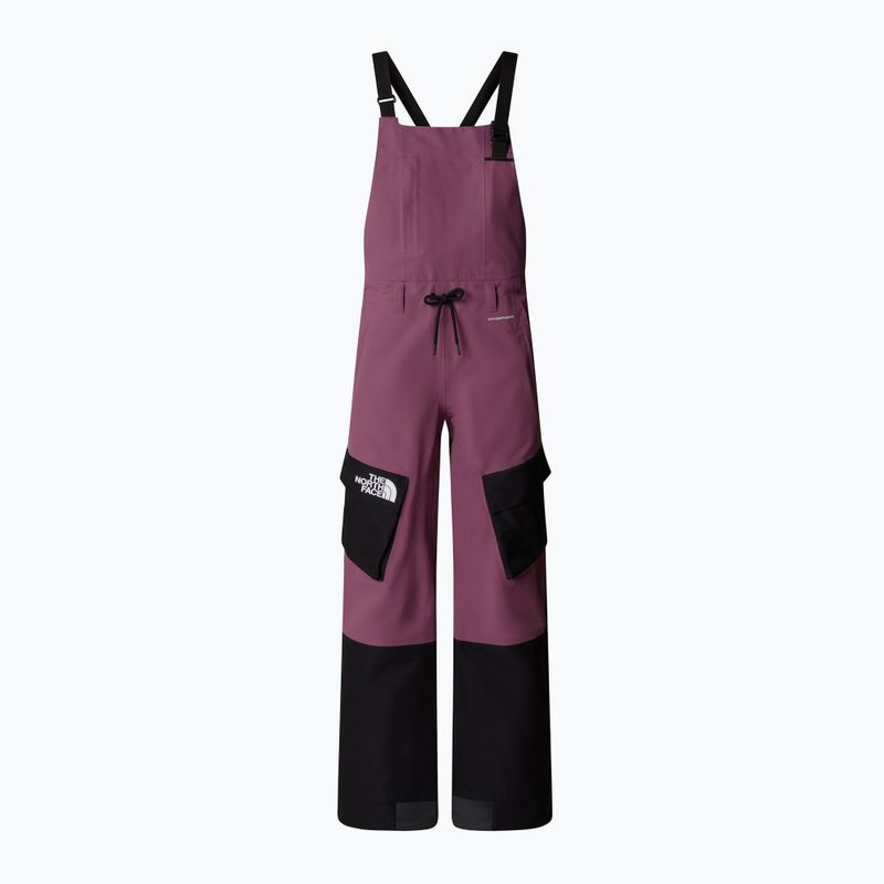 Damen Skihose The North Face Dragline Bib mitternachtsmauve/schwarz 4