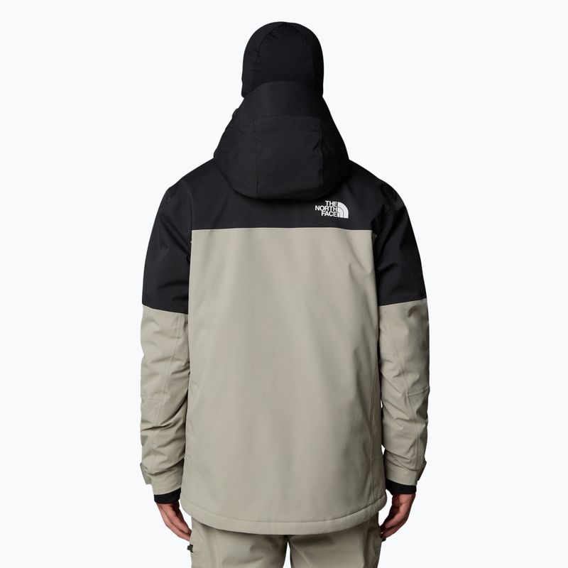 Herren Skijacke The North Face Chakal Ton grau/schwarz 3