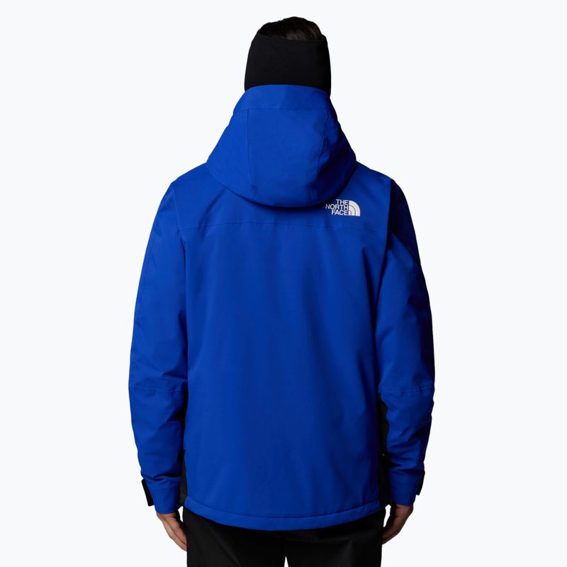 Herren Skijacke The North Face Mount Bre blau/schwarz 3