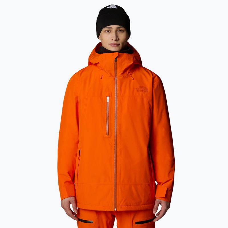 Herren Skijacke The North Face Descendit orange