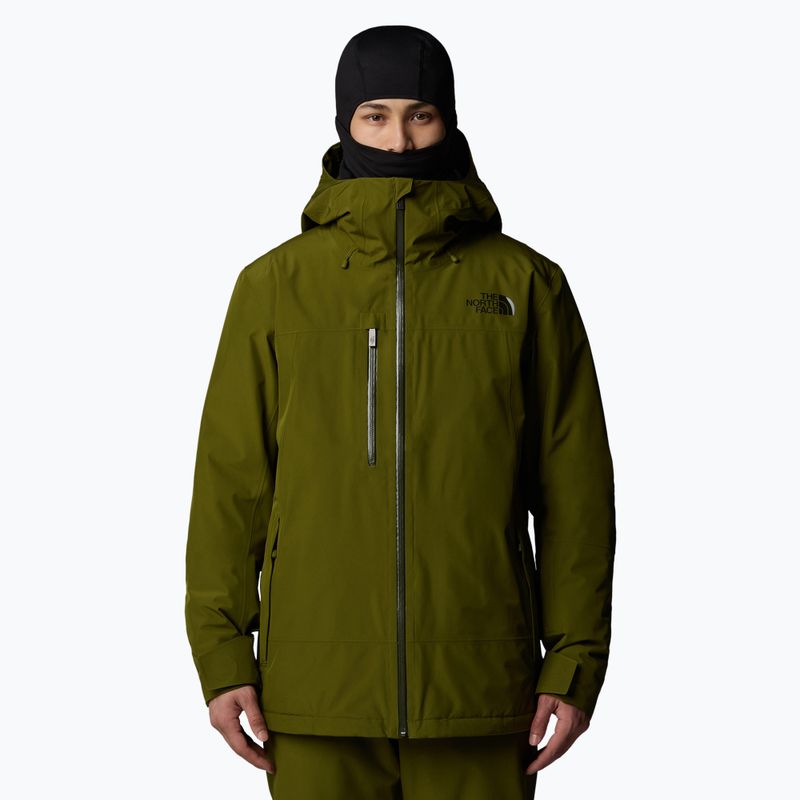 Herren Skijacke The North Face Descendit Wald oliv