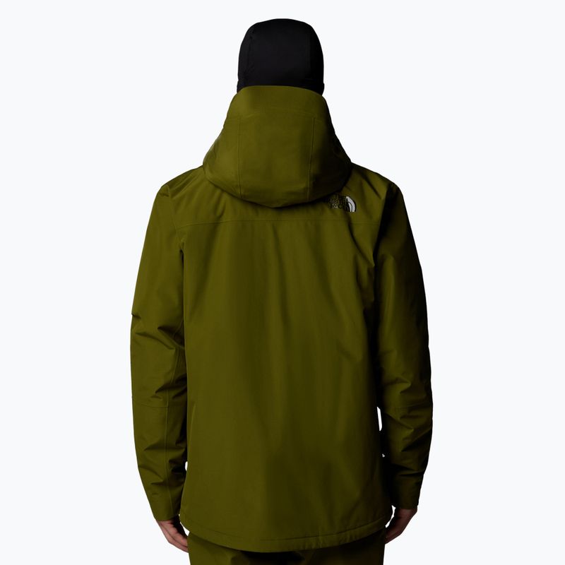 Herren Skijacke The North Face Descendit Wald oliv 3