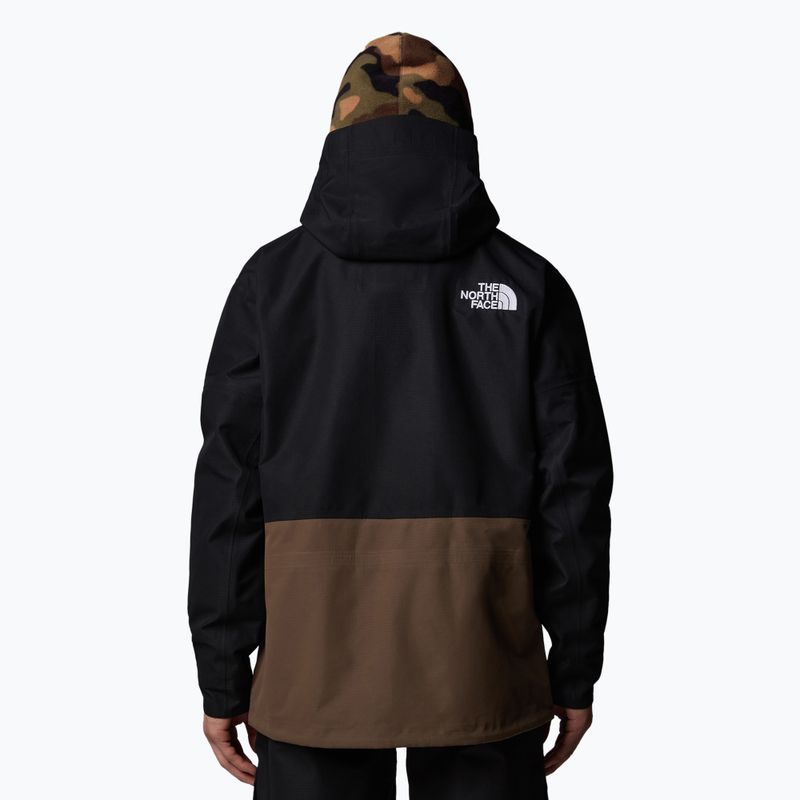 Skijacke Herren The North Face Dragline black/smokey brown 3