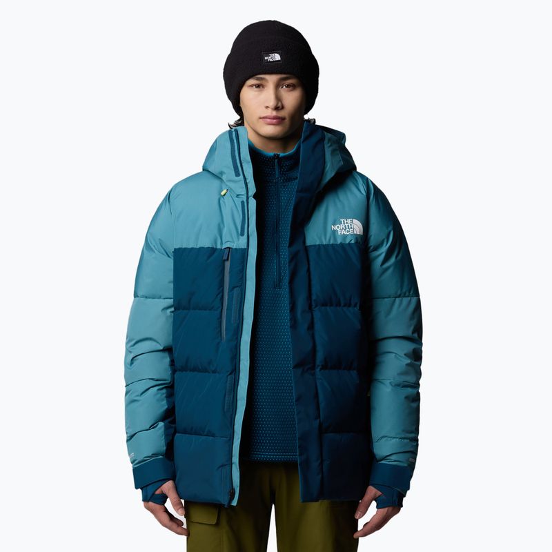 Herren Skijacke The North Face Corefire Down Windstopper Jacket mitternachtsblau/algenblau 4