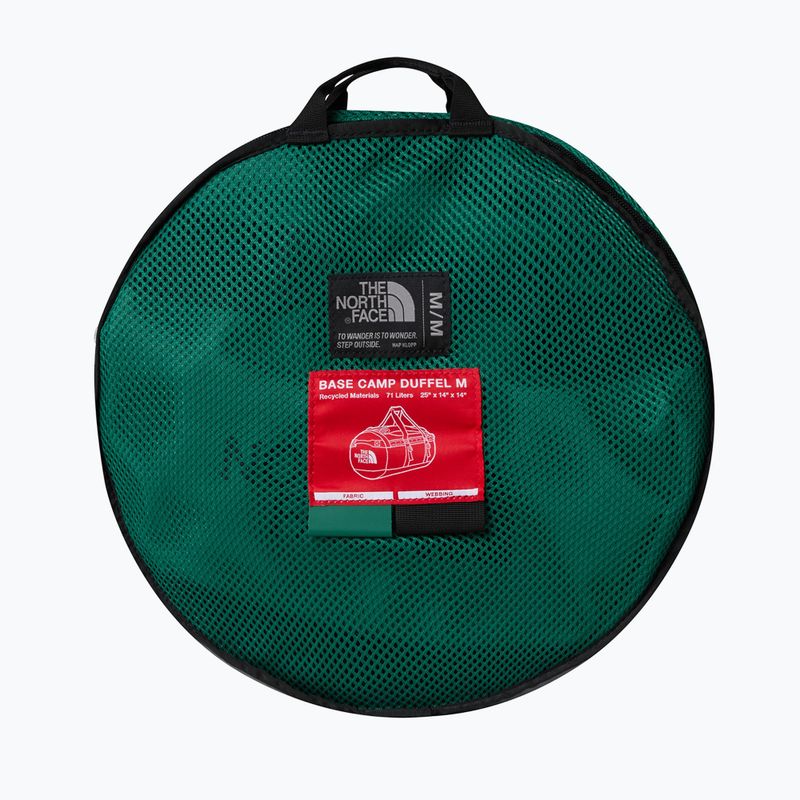 Reisetasche The North Face Base Camp Duffel M 71 l evergreen/schwarz 2