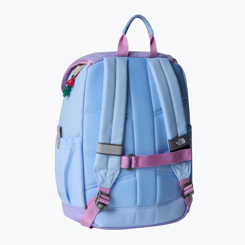 The North Face Mini Explorer 10 l Kinder Urban Rucksack Kornblume / lila Nebel 2