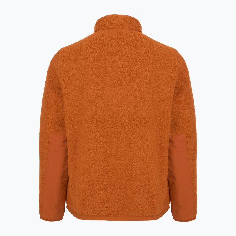 Sweatshrit Hoodie Herren Timberland Sherpa Mix Media Fleece umber 2