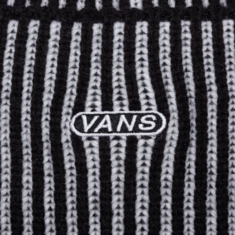 Vans Nesbit Cuff Beanie schwarz/weiss